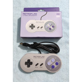 Controle Usb Retroflag Snes Super Nintendo *sem Uso*