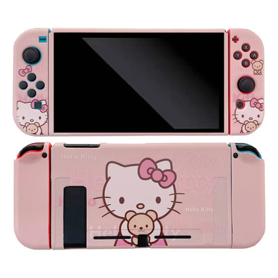 Funda Switch Oled/2 Hello Kitty Protectora Tpu