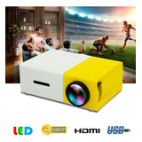 Mini Proyector Portátil Yg300 Led Hdmi Sd 600 Lúmenes