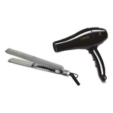 Kit Noir Profesional De Secadora Y Plancha Knp-2400gr