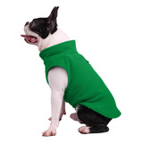 Ropa De Franela Polar Verde De Invierno Para Mascotas, Abrig