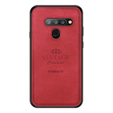 A Funda Protectora De Piel Pc + Tpu + Para LG V40 Thinq