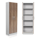 Despensero Escobero 2 Puertas 1,80 Mueble Cocina Organizador