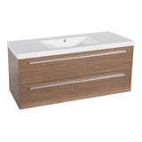 Mueble De Baño Sense 1200 Café Con Lavamanos