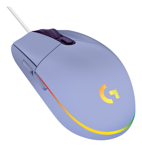 Mouse Alambrico Logitech G203 Lightsync Gaming 910-005852