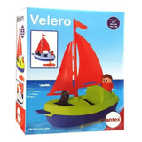 Velero Barco Con Motor  Muñeco Y Mascota Antex 1587