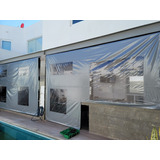 2 Toldo Lona Con Ventana Medidas Esp Y 2kit Enrollable