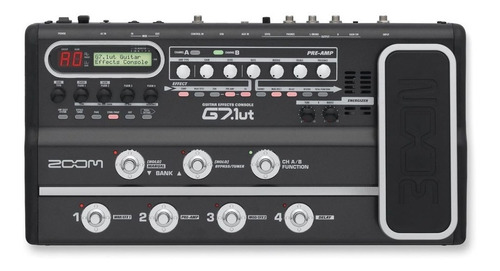 Pedaleira Zoom G7.1ut Valvulada Multi-efeitos