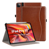 Ztotopcases Funda P/ iPad Pro 11 Lapiz Carga Cuero Soporte