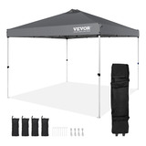 Vevor Carpa Toldo 3x3 M Plegable Impermeable Retractil