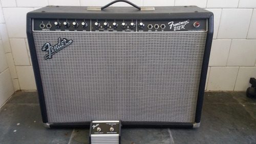 Amplificador Fender Frontman 212r Com Capa E Footswitch
