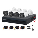 Kit Videovigilancia 4 Camaras Bullet 2mp Dvr 1080p Wizsense 