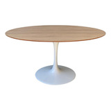 Mesa De Jantar Tulipa Saarinen Oval 160x90cm Jade