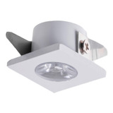 Spot Embutir Móvel Mbled Elysa Quadrado Led 1w Branco 3000k 110v/220v