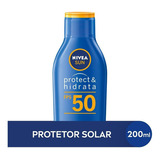 Protetore Solar Protect & Hidrata Fps50 200ml Nivea