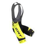 Bretelle Ciclismo Ert Forro Gel Team Amarelo Ii