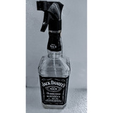Borrifador Spray Garrafa Vidro Grande Jack Whisky Preto 1l
