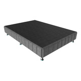 Box Spring Dormez  Sigma  Individual De 190cmx100cm Gris