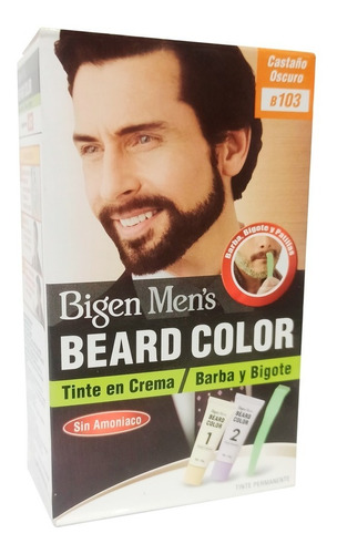 Bigen B103 Tinte Para Barba Y Bigote Castaño Oscuro