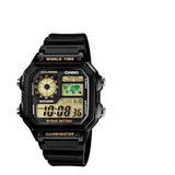 Reloj Casio Digital Ae-1200 Wh Sumergible ,garantía Oficial 