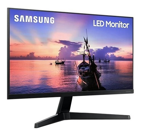 Monitor Led Samsung 27 Fullhd Ips 75hz Freesync Hdmi T350 Color Negro