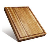 Tabla De Cortar De Madera De Teca Grande Para Cocina, Tabla