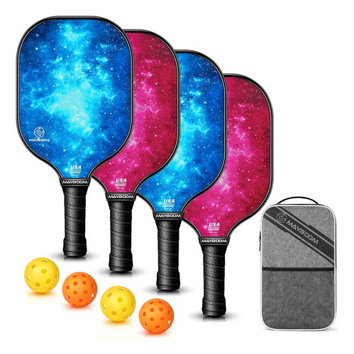 Paldas De Pickleball Juego De 2/4, Packets Pickleball Racket