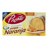 Pronto Harina Preparada Para Panqué Sabor Naranja