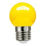 Lâmpada Bolinha G45 Led 1w Amarelo E27 220v