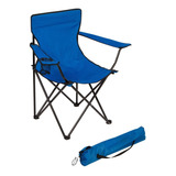 Sillon Director Plegable Camping 1803 Azul P/vaso Tio Musa