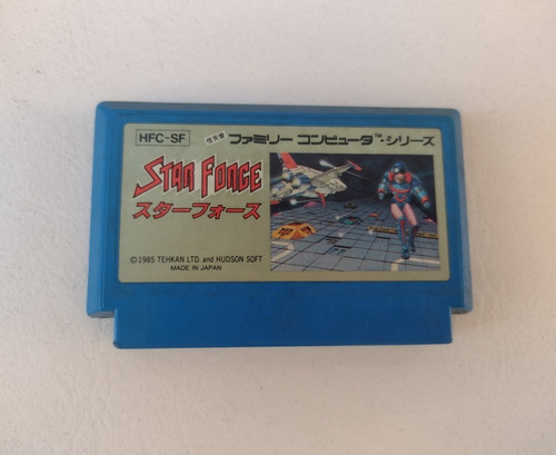 Star Force - Cartucho Original Japonês Para Nes 60 Pinos