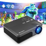 Proyector Nativo 1080p Full Hd Bluetooth Para Exteriores, Pr