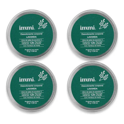 Immi desodorante natural lavanda 75gr | Meses sin interés