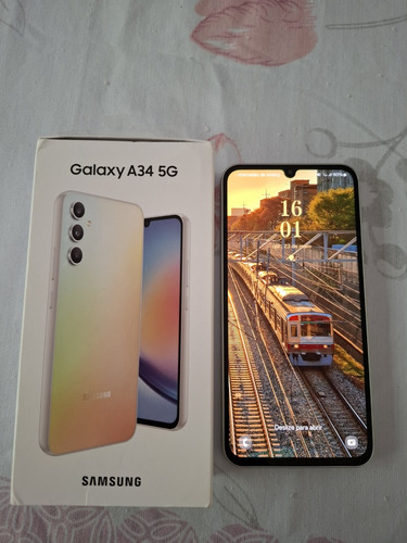 Galaxy A34 5g 128gb Muito Novo C/ Nf