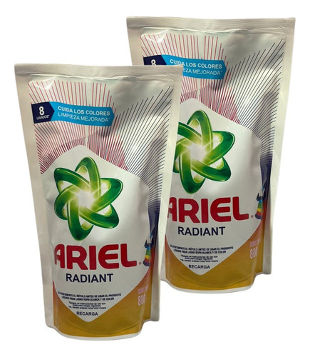 Detergente Líquido Para Ropa Ariel X 2 