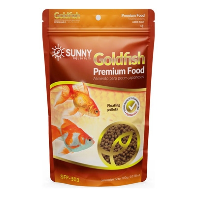 Alimento Premium Para Peces Japoneses Goldfish Sunny 300g | MercadoLibre