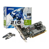 Nvidia Msi Geforce 210 1gb Ddr3