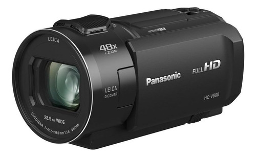 Videocámara Tipo Cine Panasonic Hc-v800k Fhd, Lente Leica Di