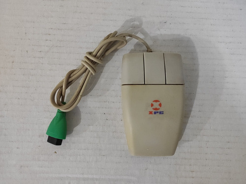 Mouse Serial 2 Botões (esfera) Mecânico Pc Antigo 