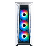 Gabinete Coolermaster Masterbox 520 Mediatorre, Argb, Blanco