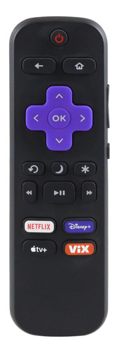 Control Compatible Para Aio Roku Pantalla