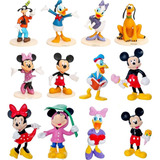 Mickey Mouse Y Sus Amigos Set 12 Figuras