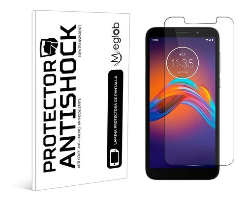 Protector De Pantalla Antishock Motorola Moto E6 Play