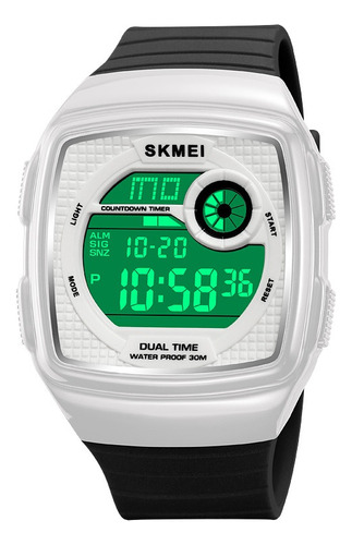 Reloj Skmei Digital Hombre Caballero Deportivo Cuadrado 2208