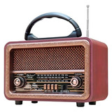 Oncheer Radio Portátil De 3 Bandas: Radios Retro Vintage De 