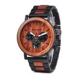 Reloj De Madera Bobo Bird Original Rojo