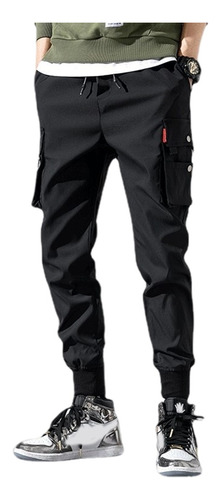 Pantalones Cargo Multibolsillos Pantalones Casuales