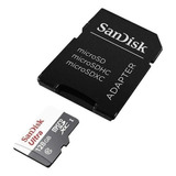 Cartão De Memória Sandisk 128gb Com Adaptador Original - Nf