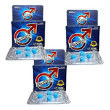 Poder X Man 12 Tabletas De 500 Mg Pastilla Vigorizante Azul