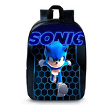 Mochila Pre Escolar  Infantil Creche Sonic 2